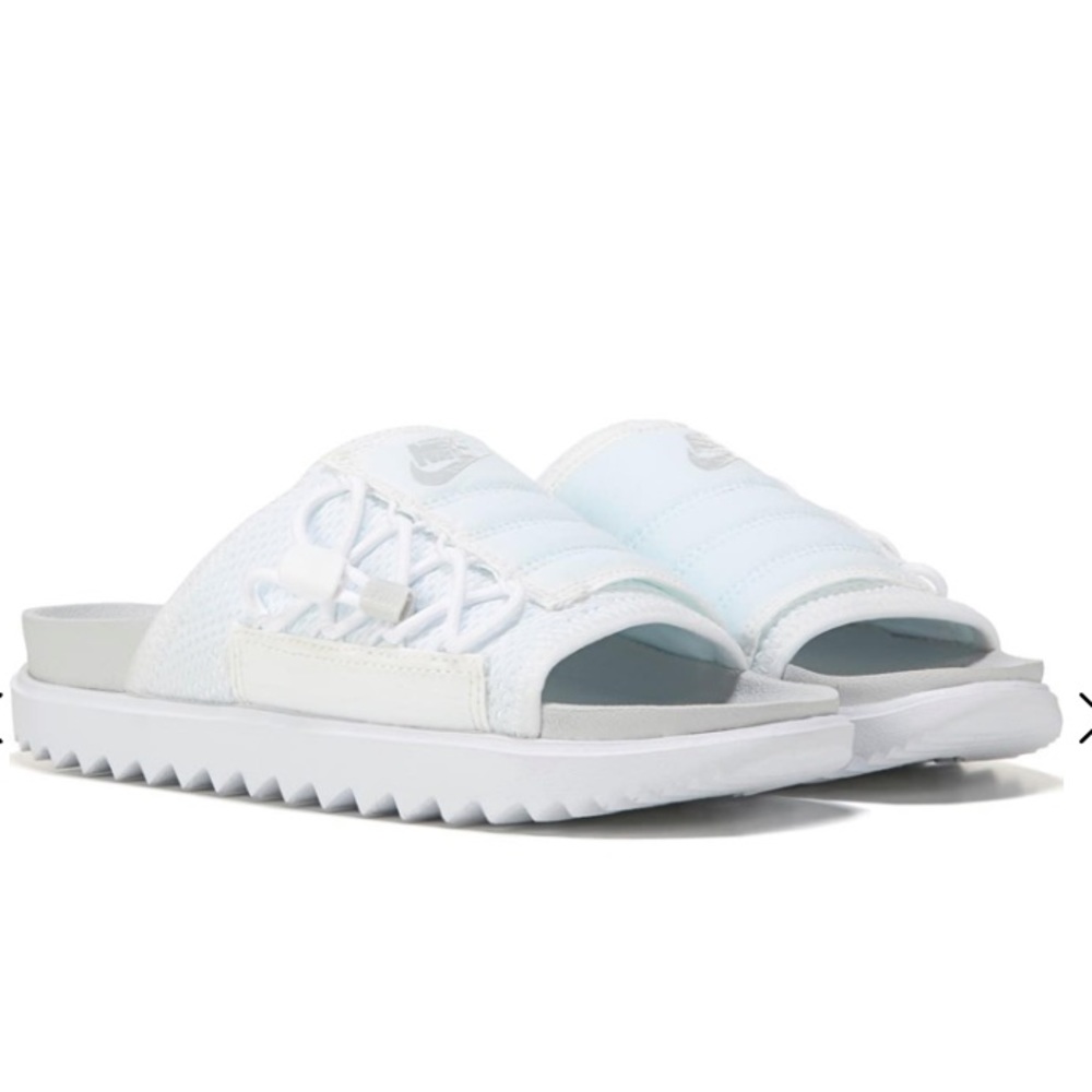 NWOB Nike Asuna City Slide Sandal white size 7